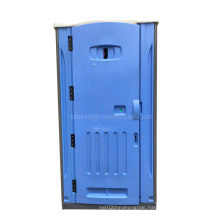 Guangzhou mobile toilet luxury blue ready made toilet outhouse plastic portable toilet